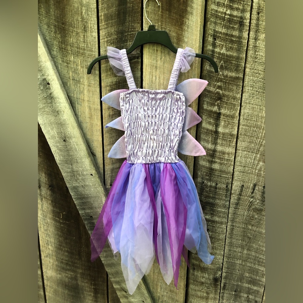 Fairy Butterfly Costume Child 6-8 years Purple Pink